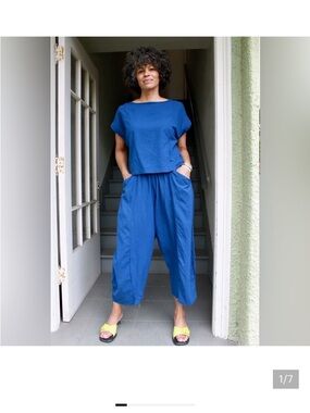 Curator SF Larkin Pants in Royal Blue